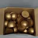 Geyoga 50 Pcs Place Card Holders Table Number Holders Round Table Number Stands Modern Place Card Stands Setting Clips for Funeral Wedding Reception Anniversary Birthday Party Banquet(Gold)