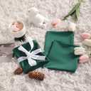 NTBAY Zippered Silk Satin Toddler Pillowcases - 2 Pack Hidden Zipper 13x18 Pillowcases - Luxury and Silky Baby Travel Pillow Covers, Dark Green