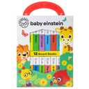 Baby Einstein - My First Library Board Book Block 12-Book Set - First Words, Alphabet, Numbers, and More! - PI Kids