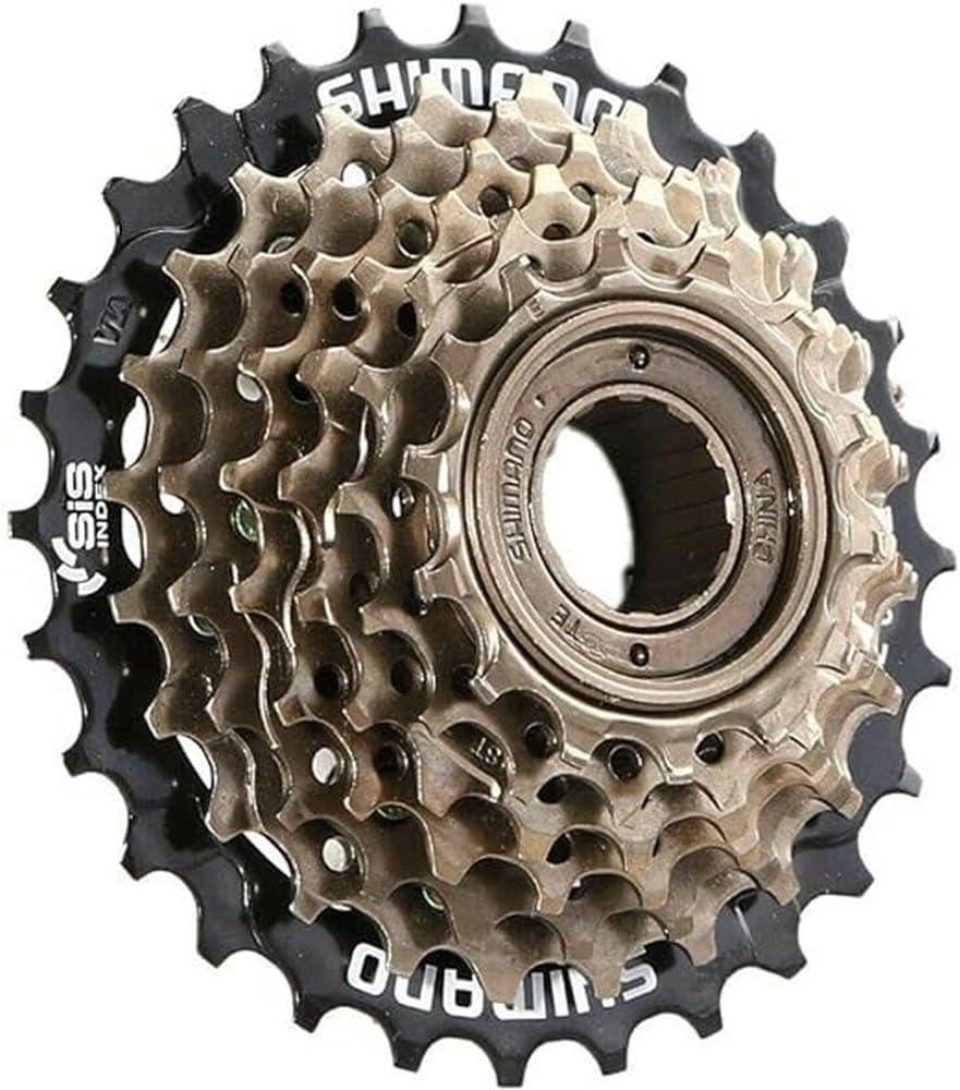 Shimano Sprocket 7-Speed MF-TZ500 Screw Ring 7 Speed Sprocket Bicycle Freewheel.