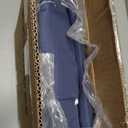 Hylemoros Cat Desk Bed for Large Cats 50 lbs Heavy Duty Cat Bed for Desk Attachment with Paw Design Extra-Sturdy Dog Chair Dual-Sided Mat Waterproof Easy Assembly for Gaming Desk Kitchen Island Blue