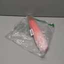 6 PCS Faux Pampas Grass Arrangement - 18"/45cm Artificial Fluffy Pompous Grass Stems for Boho Chic Home and Wedding Decor (Light Pink Gradient)