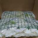 Flower Wall Backdrop 12PCS 16.5x16.5 Inch Floral Wall Panel White Artificial Silk Rose Wall Decor Ideal for Wedding Celebrations, Festive Party Backdrops and Home Decor