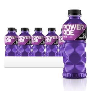 POWERADE Sports Drink Grape, 20 Ounce (Pack of 24) Best By 06/01/26