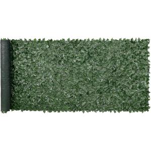 VEVOR Artificial Ivy Privacy Fence Screen, 59 x 158 in Faux Ivy Vine Leaf Hedges Fence, Greenery Privacy Fence with Mesh Cloth Backing, Green Wall Decoration for Outdoor Garden, Yard, Balcony