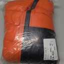 Lovelonglong Warm Jacket - 4 Legs Covered Waterproof Windproof Reflective Vest, Zippered Adjustable Outdoor Snow Jacket for Small Medium Large Dogs, Orange XL (XL (16.5inch Back))