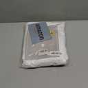 Rose&RISY White Queen Fitted Sheet,Soft and Breathable for Sleeping,Cooling Fitted Sheets,16 Deep Pocket, 1pack (White, Queen)