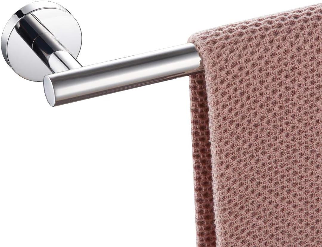 Miyili 36-Inch Bathroom Towel Bar Stainless Steel Towel Holder Rack Wall Mount Polished Finish, A01C90A
