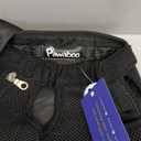 Pawaboo Pet Carrier Backpack, Adjustable Pet Front Cat Dog Carrier Backpack Travel Bag, Legs Out, Easy-Fit for Traveling Hiking Camping for Small Medium Dogs Cats Puppies, Medium, Black