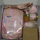 Christmas Spa Gifts Care Package for Women, Christmas Spa Gift Baskets for Woman, Get Well Gifts for Women After Surgery, Self Care Thinking of You Gift for Womens, Relaxation Bath Sets for Woman (pink)