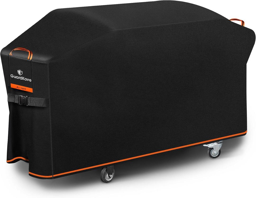 Griddle Cover for Blackstone 36" Griddle with Hood 5482, Upgraded 1000D Heavy Duty Waterproof Flat Top Grill Cover, Tear &Fade Resistant with Buckle &Air Vent, for Blackstone and More 4-Burner Griddle