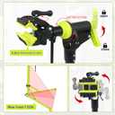 Foldable Bike Repair Stand - Portable Bicycle Stand for Road & Mountain Bikes, Max 132 lbs