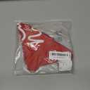 Christmas Dog Bandanas Naughty & Nice Idea Funny Holiday Stocking Pet Scarf Gifts - Too Cute for the Naughty List, Solid Red, Extra Large Breed, 75lbs+