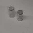 2 Pack Regular Mouth Mason Jars 16oz Glass Canning Jars with Airtight Lids for Preserving, Jam, Honey, Jelly, Wedding Favors, Sauces, Meal Prep, Overnight Oats, Salad