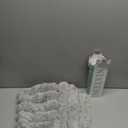 Neelvin Grey Faux Fur Cozy Soft Striped Decorative Throw Pillow Covers 18x18 inch Set of 2,Velvet Pillowcase Cushion Case for Sofa Couch