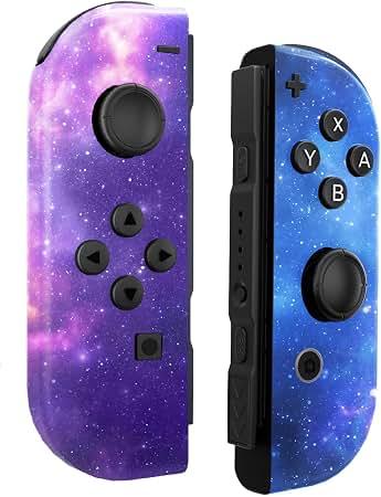 Pogriko Controller for Switch Controllers, Wireless Controller for Nintendo Switch with Double Vibration/Wake-Up/Screenshot/Motion Control