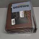 Queen Extra Deep Pocket Sheets Sets 4 Piece, Extra Deep Pocket Queen Sheets 400 Thread Count 100% Egyptian Cotton Extra Deep Pocket Fitted Sheet Fit Upto 18 to 24 Inch High Mattress Chocolate Solid