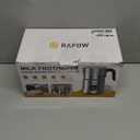 5 in 1 Electric Milk Frother: 16.9oz/500ml Large Capacity Dishwasher Safe Milk Steamer for Hot & Cold Milk Froth - Automatic Milk Frother & Warmer for Latte, Cappuccinos, Macchiato, Hot Chocolate