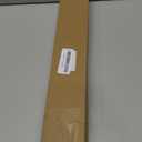 French Door Curtain Rod Adjustable 18"-32", 1/2" Diameter Window Cafe Curtain Rods, Screwed Sash Rod for Door Window, Black, 4 Pack