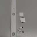 GARTO Led Under Cabinet Light, Under Counter Closet Lighting with Motion Sensor, USB Rechargeable Battery Operated Hill Corrugated Light for Kitchen 3 beads/15.74in