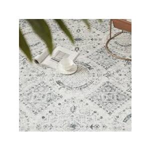 Topllen Washable Area Rug for Living Room, 5x7 Area Rugs for Bedroom Non-Slip Soft Office Rug Bathroom Mat, Capet for Dining Room, Blue