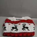 Amegoya Women's Funny Ugly Christmas Knitted Sweaters Crewneck Cute Reindeer Sweater Pullover for Holiday Party. Size M