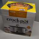 Crock-Pot 7 Quart Oval Manual Slow Cooker, Stainless Steel (SCV700-S-BR), Versatile Cookware for Large Families or Entertaining