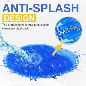Urinal Screen Deodorizer Urinal Cakes Anti-Splash Odor Protection for Toilets in Bathroom Office Stadiums Schools with Free Gloves - 2pack Ocean Breeze Scent