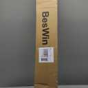 BesWin Large Exercise Mat, 8' x 4'x 1/ 4" Extra Durable Workout Mats for Home Gym Flooring, High-Density Gym Mats Cardio Mat for Jump Rope, MMA, Stretch, HIIT, Shoe-Friendly, Non-Slip, Non-Toxic