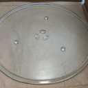 Microwave Plate Replacement 14 1/8 inch Fits DE74-20002B Samsung Microwave Turntable Plate - Exact Replacement Microwave Glass Plate - Durable Oven Dish Tray For Better Reheating and Cooking