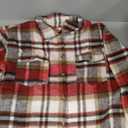 Iris Sprite Flannel Plaid Shirt for Women Long Sleeve Shirts Button Down, Large