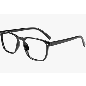 WEMOOTANTS Lightweight Reading Glasses Men Women Square Spring Hinges Readers  (Black 2.25+)