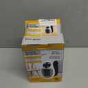 450W Mini Space Heater With Temperature Detection, Remote Wall Outlet Electric Space Heater as Seen on TV with Adjustable Thermostat and Timer and Led Display, Compact for Office Room RV (Smart-White)