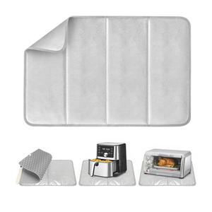 Heat-resistant Mat for Food Warming Mats - 23×15.4 inch Tables Protected, Up to 50% Temperature Block, Foldable and Space-Saving, Waterproof, Oil-Resistant (Not Include Food Warming Mat)