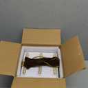 YHOSSEUN Ceramic Espresso Cups Set of 6, 4 Oz Espresso Shots Cup with Stand, Saucers & Spoons, Small Coffee Espresso Cup Demitasse Cups, Black