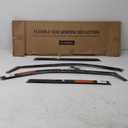 Voron Glass in-Channel Extra Durable Rain Guards for Nissan Rogue 2021-2025, Window Deflectors, Vent Window Visors, 4 Pieces - 200744