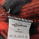 Toddler Girls Boys Fleece Vest Winter Warm Clothes Buffalo Plaid Christmas Jacket Kids Puffer Quilted Gilet Coat (2T, Red-Black Plaid)