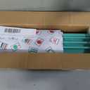 Mahjong Racks with Pushers, Light Green Wooden American Mahjong Tile Pushers and Racks Set of 4, with White Printed Mahjong Racks Drawstring Bag, Mahjong Accessories (19.68 Inches), 19.68" L x 2.55" W x 1.06" H