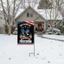 2 x 250 Years America Garden Flag,250th Anniversary USA Patriotic Banner Double-Sided with Eagle Design, 1776-2026 Commemorative (A_1 x 1.5 ft)