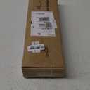 Adjustable Over-The-Door Garland Hanger, Heavy Duty Wreath Hanger for Front Door, No Nails or Screws Damage-Free, Fits Standard Door Frame Depths 34-42 Inch, Black