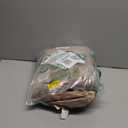 JELLYMONI Khaki Duvet Cover King Size, 3pcs Washed Microfiber Bedding Set, Soft Breathable Seersucker Duvet Cover Set with Zipper Closure and Corner Ties for All Seasons (King(104"90"))