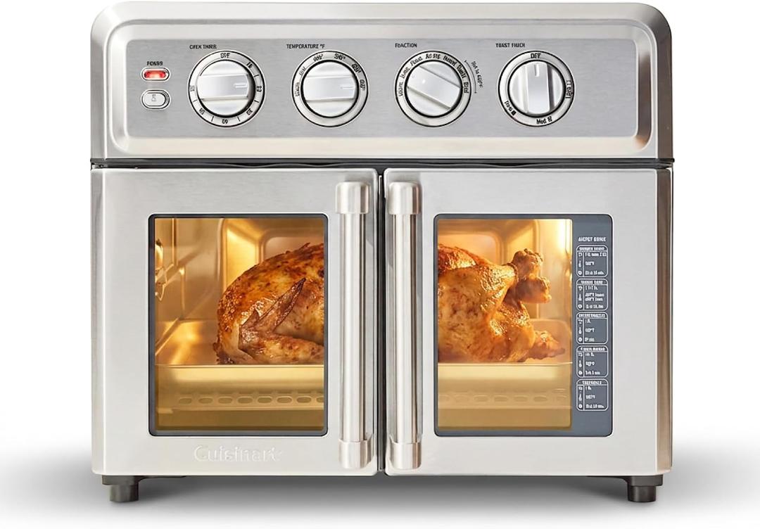 Cuisinart Air Fryer Toaster Oven, Artisan French-Door Design, 7 Functions, Extra Large