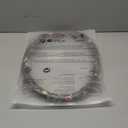 Mushroom Steering Wheel Cover Auto Leather Steering Wheel Protector, Anti-Slip, Breathable, Absorbing Sweat, Universal Mushroom Car Accessories 14.515 inch,Fit for Most Car, Trucks, SUV