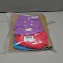 wegreeco Washable Reusable Premium Female Dog Diapers, Medium Large Small Dog Doggie Puppy & Doggy Diapers Female,Period Panties in Heat (Pack of 3, Medium) (Medium (12"-15" Waist), Bright Color)