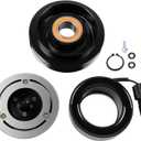 SCITOO AC Compressor Clutch Fit for Jeep Liberty 3.7L 2006 2007 2008, for Dodge Nitro 3.7L 4.0L 2007-2008