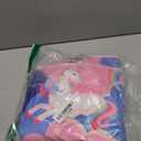 Toddler Airplane Bed, Portable Kids Travel Essentials, Soft Airplane Seat Extender for Kids 1-4, Foot Rest for Flights (Unicorn)