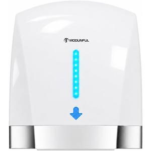 Commercial Hand Dryers for Bathrooms Wall-Mount, Plug-in 120V 1600W White