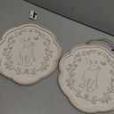 Wall Sign Bunny Embroidery (2 Pack)