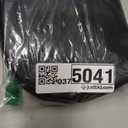 Leather Motorcycle Drive Seat Cover Rear Passenger Pad Cushion Cover Waterproof, 15x17 inches, 9x7 inches, 28 inches long
