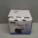 120V Electric Water Pump - 330 GPH Utility Pump, 1/10 HP for Rain Barrel, Garden Hose, Ponds, Pools, Aquariums, Hot Tubs